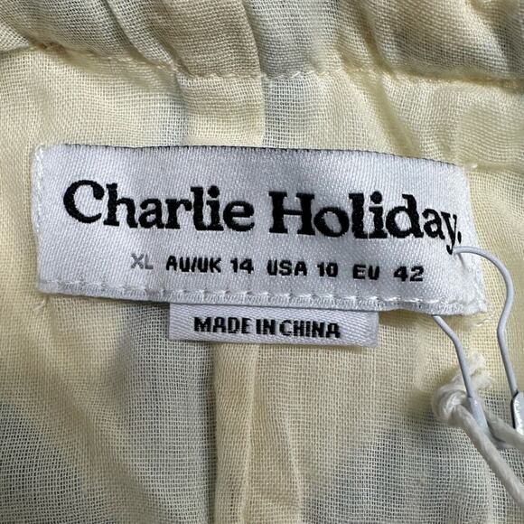 NWT | Charlie Holiday | Jenna Mini Dress | Blue Swirl | US 10 || XL - Picture 7 of 16